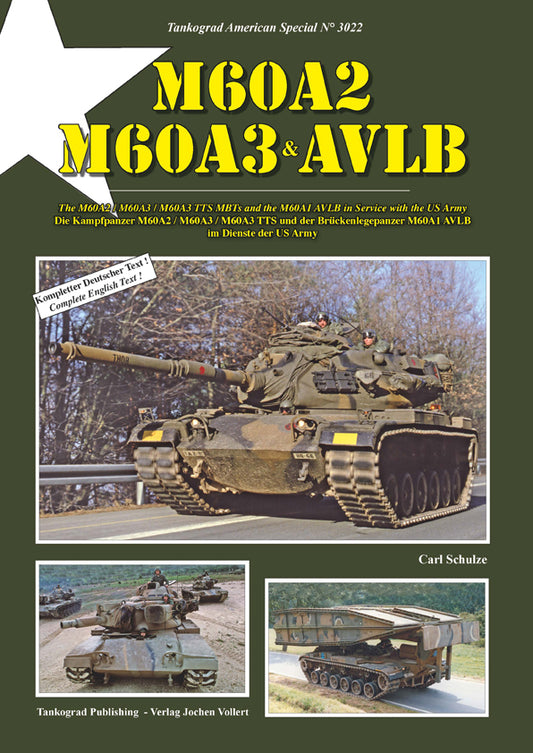 Tankograd Heft 3022, M60A2, M60A3 M60A1 AVLB US ARMY