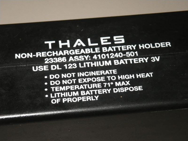 Thales Battery Adapter MBITR AN/PRC-148 Radio