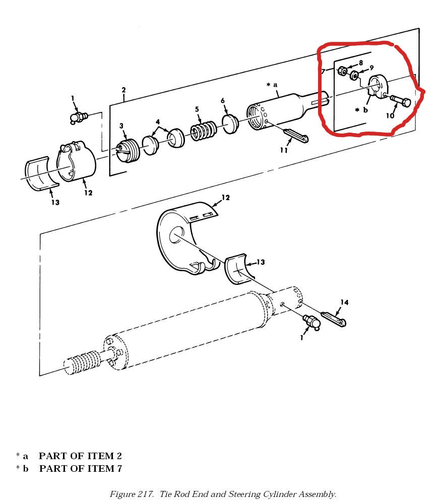 Klammer Tie Rod End    5 ton Truck