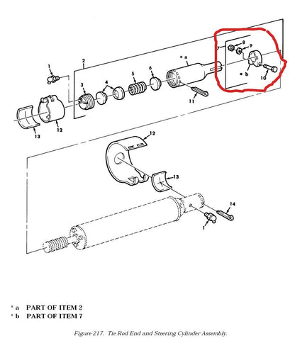 Klammer Tie Rod End    5 ton Truck