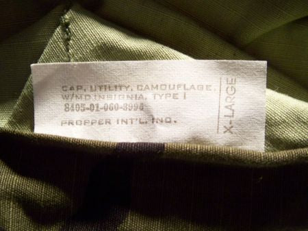 USMC Cap, Woodland, Hot weather