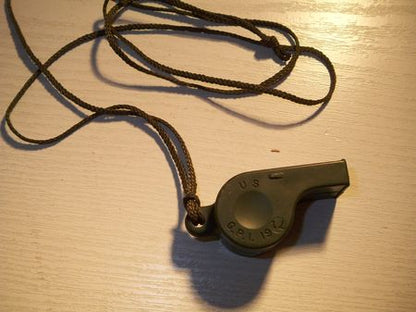 US Survival Whistle/ Signalpfeife 1971