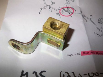 Bremse Verteilstück Hinterachse M35 Serie 7373249 connector brake hose rear axle