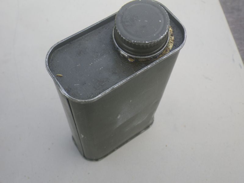 Vietnamtime rifle bore cleaner bottle 1974 dated