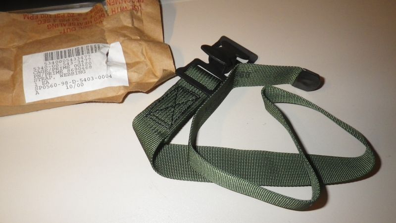Zurrgurt / Strap webbing, oliv,  60cm