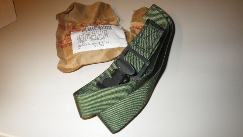 Zurrgurt / Strap webbing, oliv,  80cm