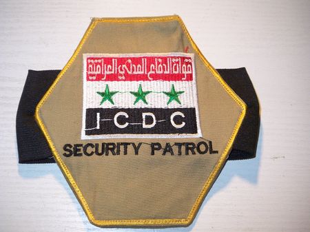 ICDC Armbinde / Nationalgarde Iraq 