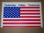 Aufkleber: US Flagge 